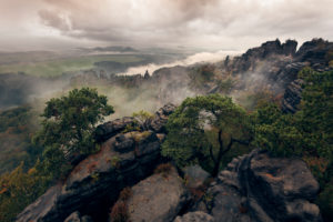 Schrammsteine (group of rocks) ??in Saxon Switzerland, Germany Schrammsteine (group of rocks) ??in Saxon Switzerland, Germany